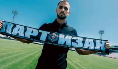 Stefan Milić na predstavljanju