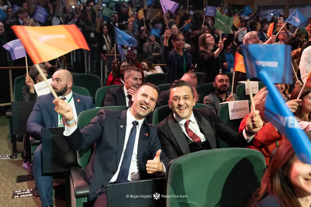 Milojko Spajić i Novica Vuković u Dablinu