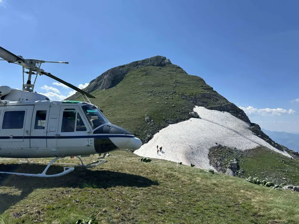 MUP: Avio-helikopterska jedinica spasila državljanina Poljske i transportovala u KCCG