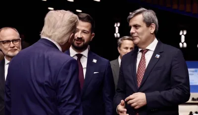 (FOTO) Ibrahimović na NATO Samitu: Potvrđeno jedinstvo saveznica, nastavak podr&scaron;ke Ukrajini