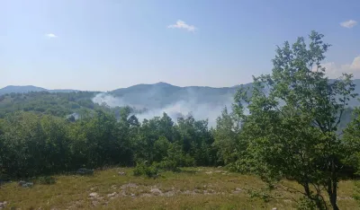 Nik&scaron;ić: &Scaron;umski požar u rejonu sela Somina