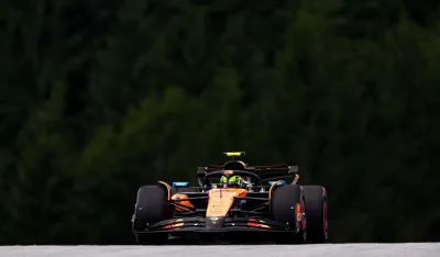 Lando Noris u bolidu Meklarena