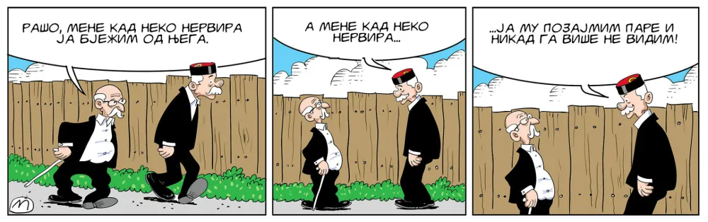 Mirko Zulić strip dana