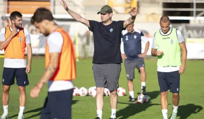 Lalatović na prvom treningu