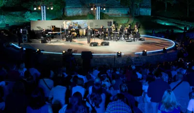 Detalj s koncerta na Cetinju