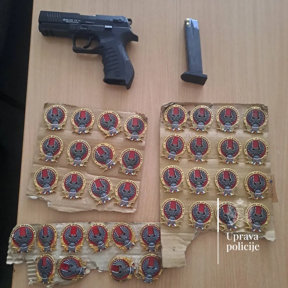 Startni pi&scaron;tolj i municija oduzeti u NK