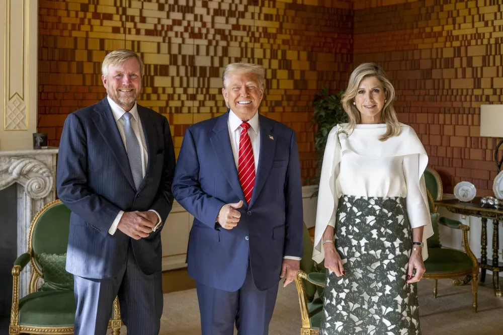 (VIDEO) Holandska kraljica dala odgovor na pitanje da li se narugala Trampu