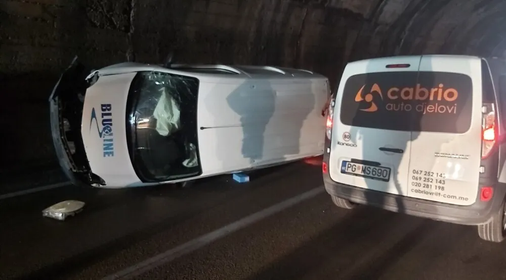 Saobraćaj na putu Nik&scaron;ić-Danilovgrad u prekidu zbog udesa