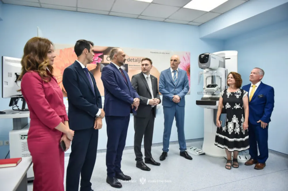 &Scaron;imun: Digitalni mamografi u KCCG i Op&scaron;toj bolnici Nik&scaron;ić značajan iskorak u unapređenju zdravstvene za&scaron;tite žena