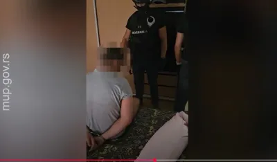 (VIDEO) Snimak hap&scaron;enja "kavčana" u Beogradu: Osumnjičeni za otmicu Radulovića i ubistvo Hodžića i Spahića