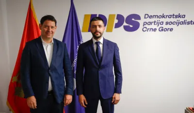 Živković sa Frange&scaron;om: DPS ostvaruje stabilan rast povjerenja građana, &scaron;to je rezultat unutarpartijske reforme i odgovorne politike