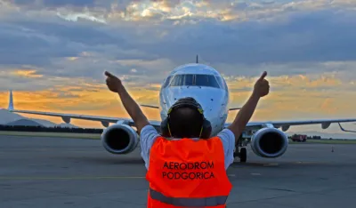 FOTO: Aerodromi Crne Gore - arerodrom Podgorica
