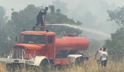 Služba za&scaron;tite i spa&scaron;avanja Podgorica, požari, vatrogasci