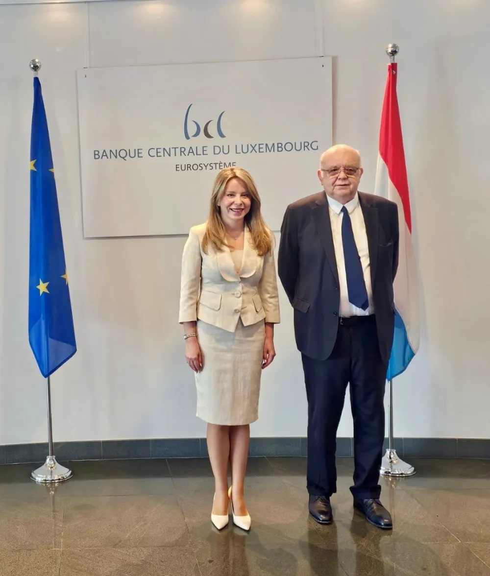 Radović: Za CBCG&nbsp;posebno značajna saradnja sa Centralnom bankom Luksemburga