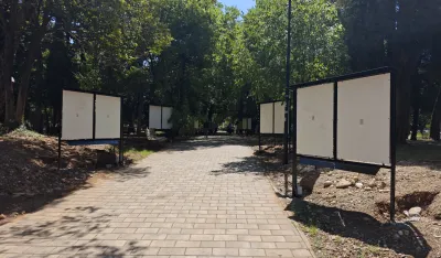 Njego&scaron;ev park postaje galerija na otvorenom