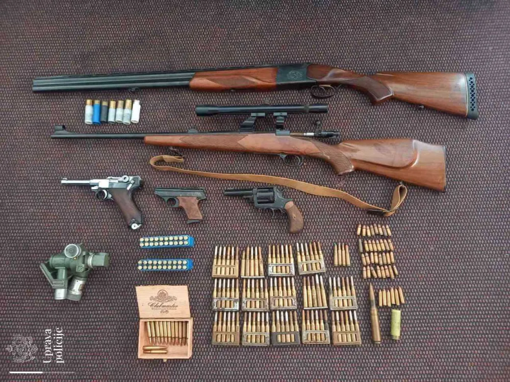 Od Novljanina oduzeto oružje i municija u ilegalnom posjedu