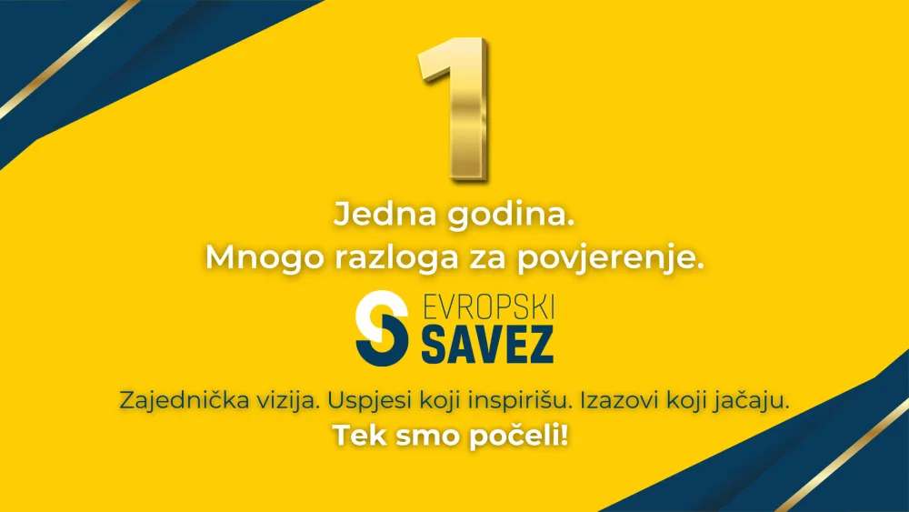 Evropski savez danas obilježava godinu od osnivanja: Kičma smo građanske, slobodne i progresivne Crne Gore
