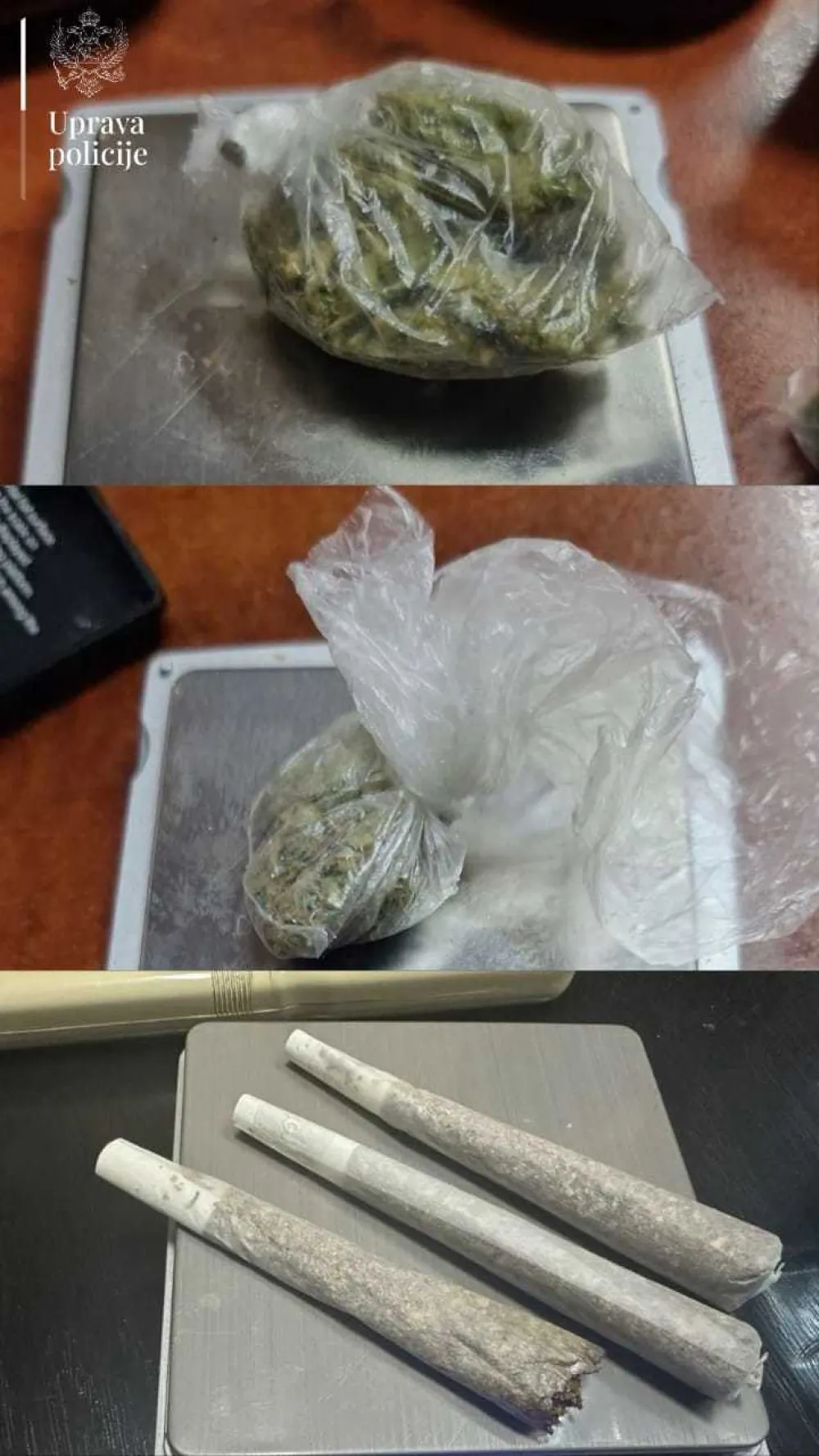 UP: Uhap&scaron;eni britanski i makedonski državljanin, procesuiran Budvanin - zaplijenjeni kokain i marihuana