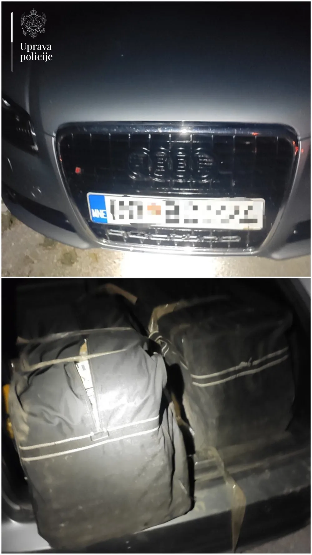 Granična policija zaplijenila 3.000 paklica cigareta, tri lica osumnjičena za krijumčarenje