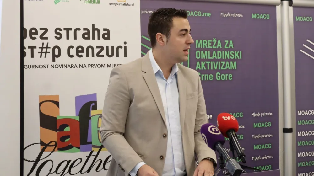 MOACG: Novinari često ne prijave napade, zaslužuju za&scaron;titu, edukaciju i podr&scaron;ku