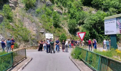 Protest u Mojkovcu: Traže dozvolu da grade na svojoj imovini