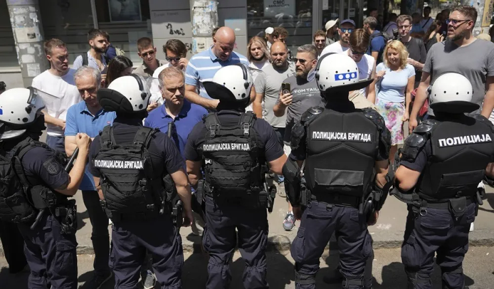 Počele blokade saobraćaja na Starom Gradu i Novom Beogradu