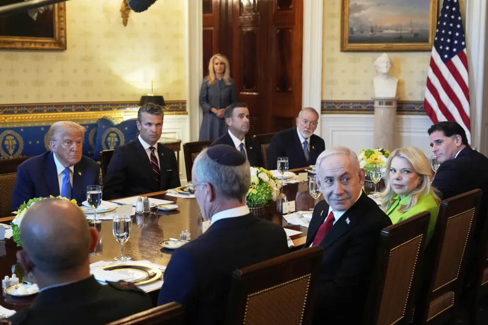 Tramp i Netanijahu: Blizu smo pronalaženja zemalja koje mogu da prihvate Palestince