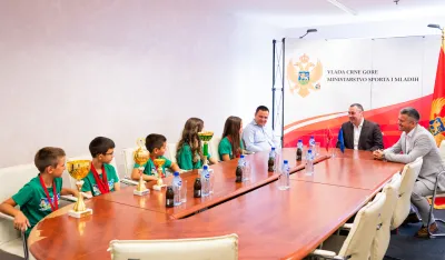 &Scaron;ćekić i Stojanović ugostili učesnike Olimpijade u mentalnom računanju