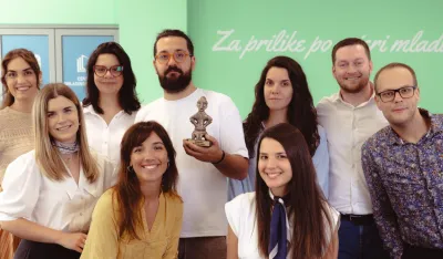 Projektni tim NVO COE dobitnik evropskog priznanja EYCA Excellence nagrada