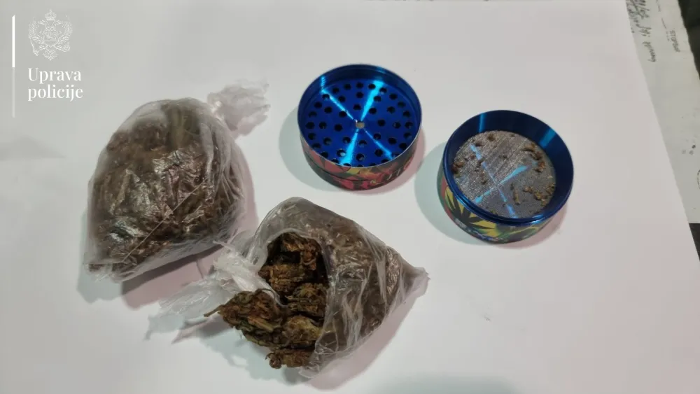 U Budvi uhap&scaron;en turski državljanin, posjedovao marihuanu