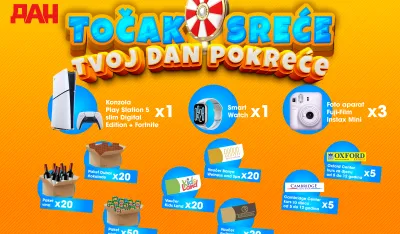 Točak sreće tvoj dan pokreće