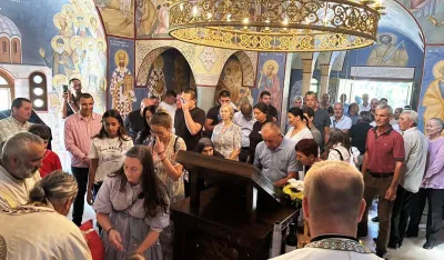 Crkva Ružica u Rožajama proslavila hramovnu slavu: Praznik zajedni&scaron;tva u spomen precima