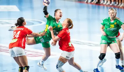 Sa meča Crna Gora - Danska