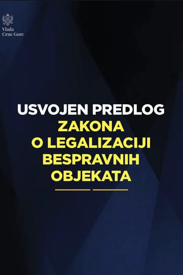 MDUP: Građanima će biti pružena &scaron;ansa da legalizuju svoje bespravne objekte