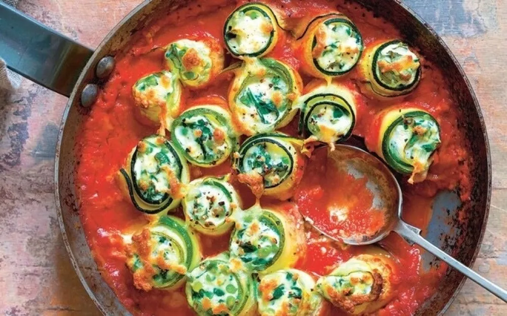 Punjene tikvice u crvenom sosu