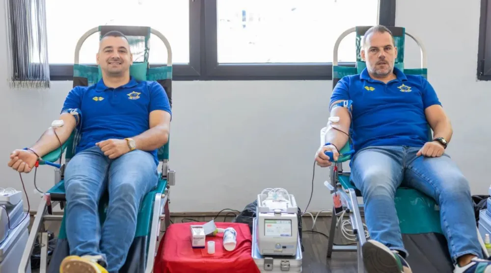 Godi&scaron;nja akcija dobrovoljnog davala&scaron;tva krvi na Cetinju