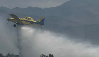   Avion gasi pozar na Gornjem Stravču