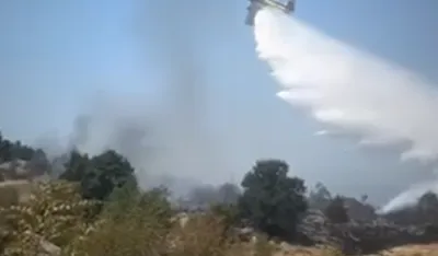 Uga&scaron;en požar na Gornjem Stravču