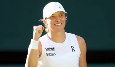 Iga &Scaron;vjontek napredovala jedno mjesto