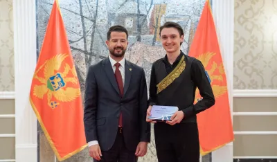 Milatović:&nbsp;Aleksa, ponos si Crne Gore