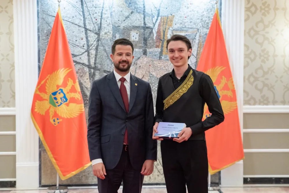 Milatović:&nbsp;Aleksa, ponos si Crne Gore