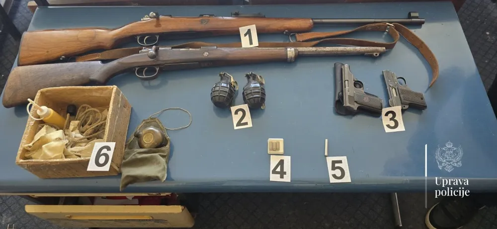 FOTO: Uprava policije CG