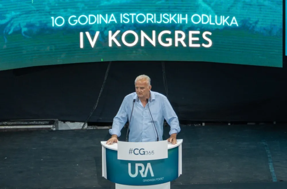 Zenka: URA je stub borbe za građansku Crnu Goru koja jedino kao takva može garantovati mir i blagostanje svima