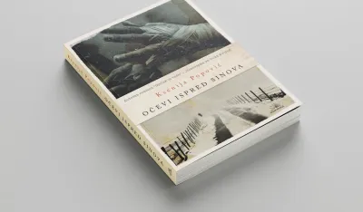 Naslovnica romana "Očevi ispred sinova" Ksenija Popović