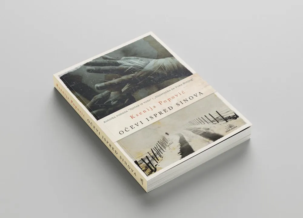 Naslovnica romana "Očevi ispred sinova" Ksenija Popović