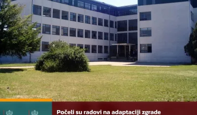 Počela adaptacija zgrade fakulteta u Nik&scaron;iću