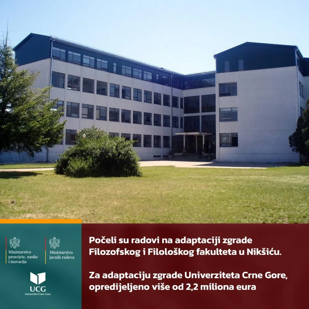Počela adaptacija zgrade fakulteta u Nik&scaron;iću