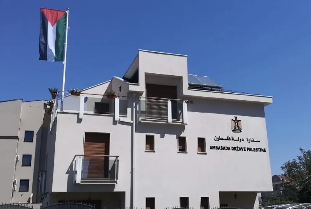 Ambasada Palestine: Ne smije biti sigurnih utoči&scaron;ta za one koji su počinili zločine prema međunarodnom pravu