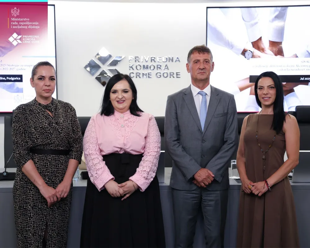 Potpisani sporazumi Ministarstva rada, zapo&scaron;ljavanja i socijalnog dijaloga sa socijalnim partnerima za unapređenje za&scaron;tite i zdravlja na radu