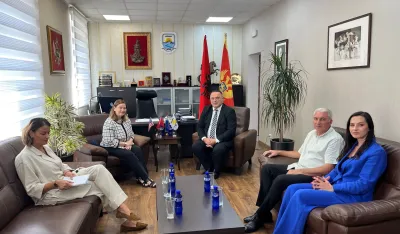 Rajnke posjetila Tuzi: Sa čelnicima op&scaron;tine razmotrene inicijative koje mogu doprinijeti razvoju